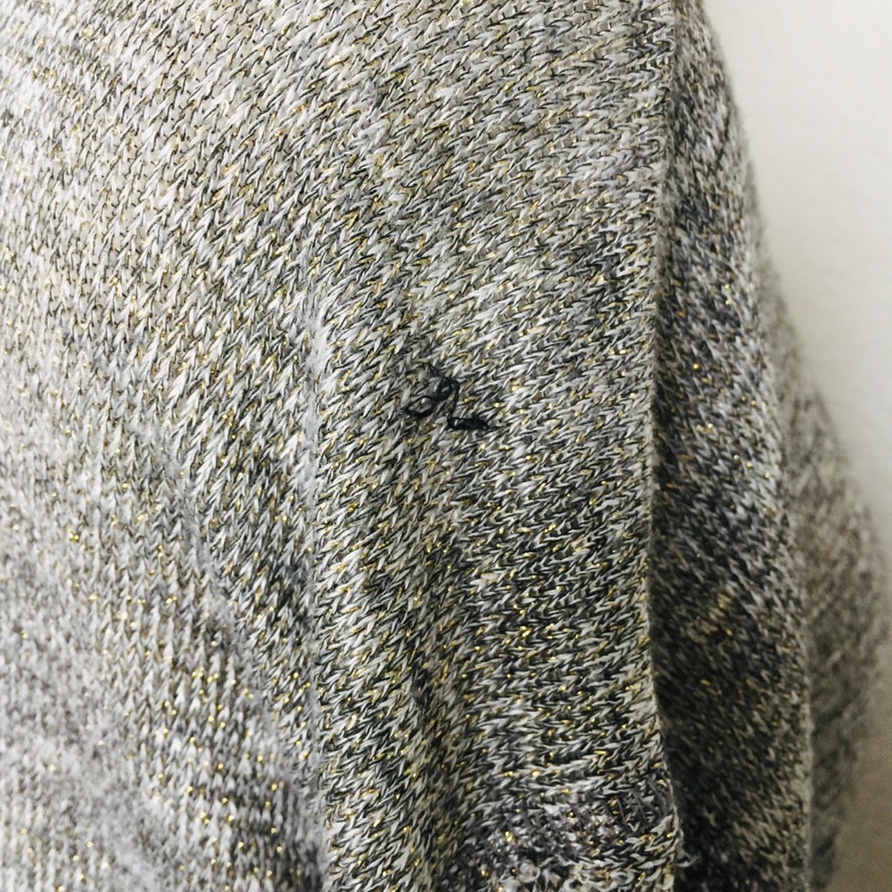 Free People We The Free Glittery Scoop Neck Sweater - Picture 7 of 8